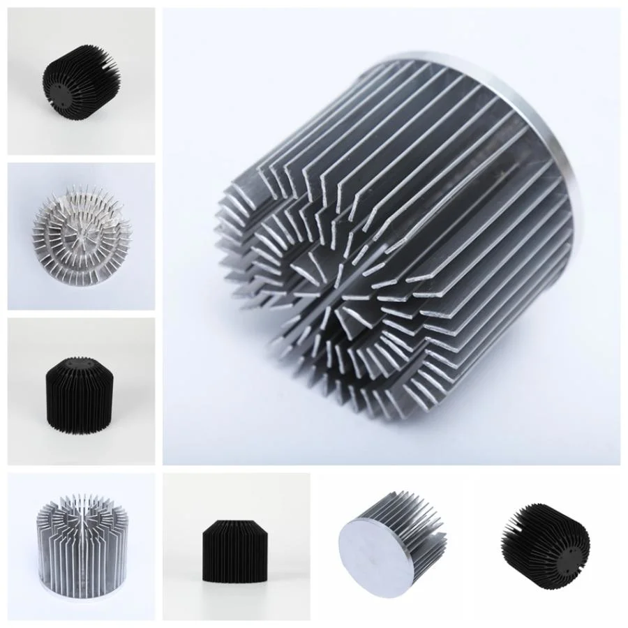 CNC Machining Service Heatsink Aluminum Die Casting Part Heatsink for LED