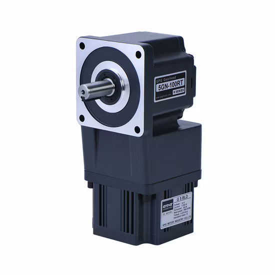 Bürstenloser 90-mm-DC-Getriebemotor mit rechtwinkligem Massivgetriebe G5bld 40 W 60 W 120 W 150 W 180 W 12 V 1800 U/min 5gn100rt