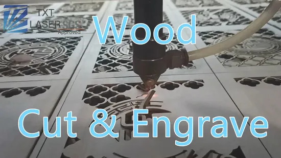 CO2-Laserschneidemaschine zum Schneiden von Holz und Acryl Flc1390