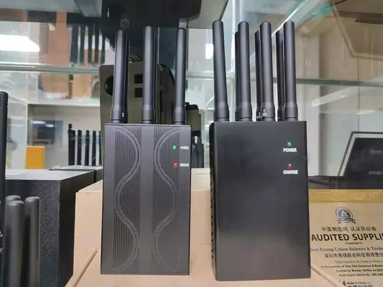 6 Antennen Hochleistungs-tragbarer Telefonstörsender in Militärqualität