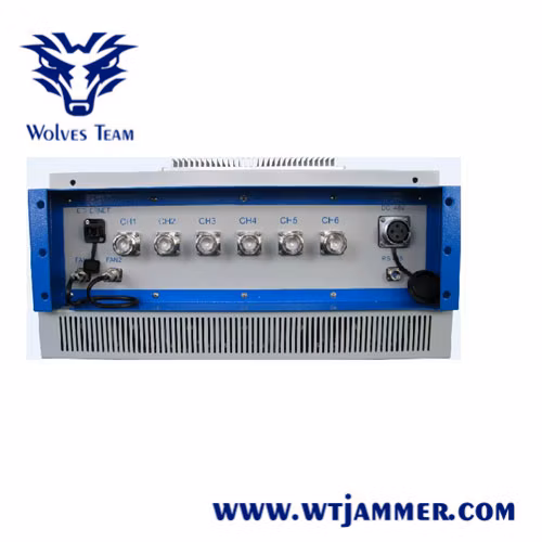 WiFi2.4G / CDMA450MHz /GPS Gefängnisinstallation Militär-Handy-Störsender, der VHF-UHF-Fernsteuerungs-Militär-Handy-Störsender stört