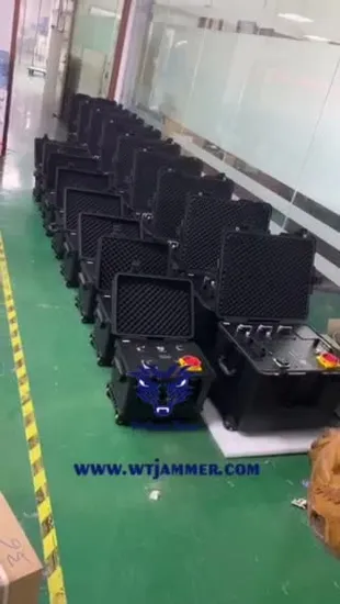 80-W-Hochleistungs-Militärtelefon-Störsender mit 100 m Störreichweite. Tragbarer Handy-Störsender in Militärqualität