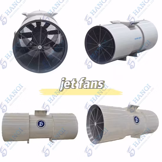 Zentrifugalgebläse/Tunnel-Axial-/Jet-Belüftungs-Abluft-Rauchventilator für Tunnel, Bau, U-Bahn, Untergrund, Bergbau, Metallurgie, Textil, Kühlung China-Hersteller